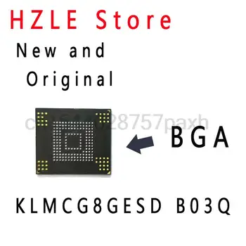 1-5 ADET Yeni ve Orijinal testi çok iyi bir ürün KLMCG8GESD-B03Q bga chip reball topları IC çipleri ile KLMCG8GESD B03Q