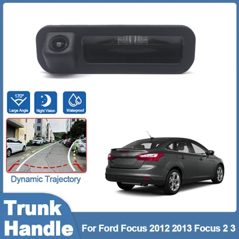 170 Derece 1080P HD Araba Dikiz Kamera Ford Focus 2012 İçin 2013 Odak 2 3 Araç Gövde Kolu Geri Kamera Gece Görüş