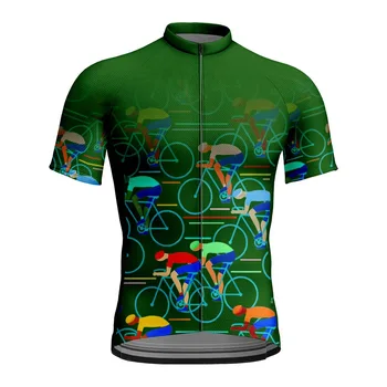 2023 Erkek Yaz Ortası Forması Rahat nefes dağ yol Bisiklet kıyafetleri Polyester ve Çabuk Kuruyan Kumaş