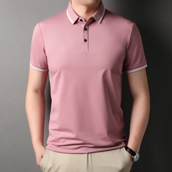 2023 Yeni Yaz erkek kısa kollu POLO GÖMLEK Moda Tasarım polo gömlekler Erkekler İçin Kısa Kollu Casual Tops Moda Erkek Giysileri