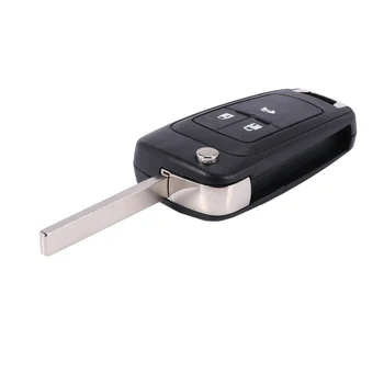 3 Düğmeler 433 MHz Ile ID46 Çip uzaktan kumandalı anahtar Fob ıçin Chevrolet Cruze Aveo Orlando 2010-2015 HU100 Bıçak