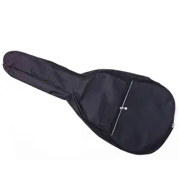 41 İnç Gitar Çanta Taşıyıcı Oxford Akustik Halk gitar sahne çantası Kapak ile Çift Omuz Sapanlar oft Kılıf Gig Bag Sırt Çantası