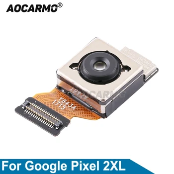 Aocarmo Google Pixel Için 2XL 2 XL Arka Arka Büyük Ön LCD kamera kablosu Kablo Yedek Parçaları
