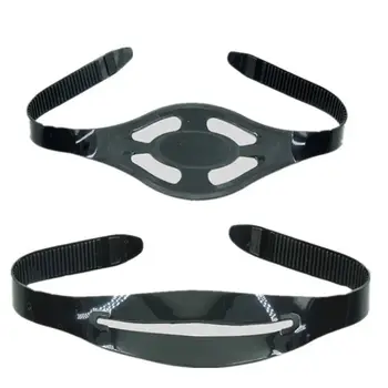 Ayarlanabilir dalış maskesi Askısı Yüksek Elastikiyet Konfor Dalış Kayışı Yedek yüzücü gözlükleri Siyah Dalış Kauçuk Kayış