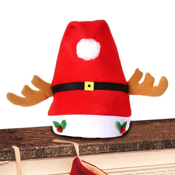 Boynuz Noel Şapka Lüks Noel Ren Geyiği Boynuz Şapka Noel Parti Malzemeleri Cosplay Kostüm Fotoğraf Sahne Çocuklar Yetişkinler İçin