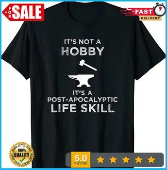 Bu Bir Hobi Değil Komik Demirci Metal İşleme Örs T-Shirt