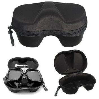 Dalış Gözlük saklama kutusu Tüplü Dalış Seti Çok Fonksiyonlu yüz kapatma Şnorkel Fermuar Kılıfı Sualtı Yüzme için