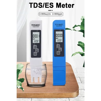 Dijital ph ölçer 0.01 PH Yüksek Hassasiyetli Su Kalitesi Test Cihazı TDS AK Metre Kalem Su Saflık Testi Sıcaklık Ölçer Tds ph ölçer