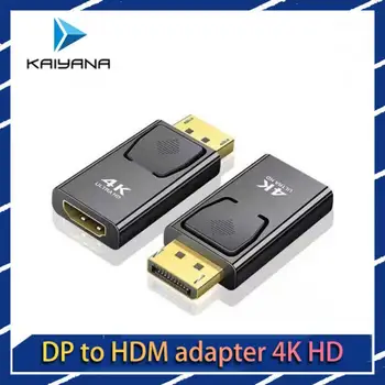 DisplayPort HDMI uyumlu Adaptör DP Erkek Kadın HDMI uyumlu Video Ses Kablosu 4K 1080P PC TV Laptop için