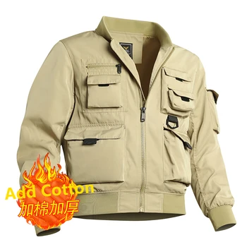 Erkek MA1 Bombacı Ceket Sonbahar Kış Yeni Taktik Giyim Askeri Ceket Erkek Rahat Rüzgarlık Ceket Erkekler İçin Ceket