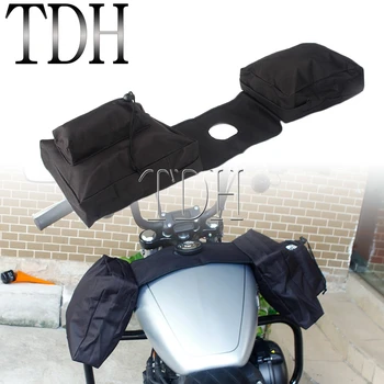 Evrensel motosiklet çantası Gaz Tankı Heybe Bagaj Depolama Avcılık Çanta için Harley FXBB ATV UTV Honda Suzuki Yamaha Eyer Çantası
