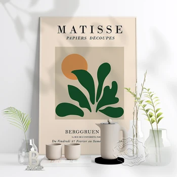 Henri Matisse sanat Sergisi Posteri, Modern Matisse Sergi Posteri, Yüksek Kaliteli Baskı Matisse Posteri, Fransız Duvar sanat dekoru