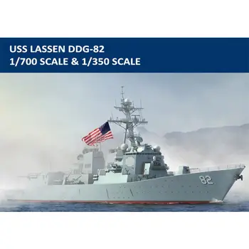 Hobi Patron 1/700 USS Lassen DDG-82 Füze Destroyer Savaş Gemisi Modeli 83412 TH06112-SMT6