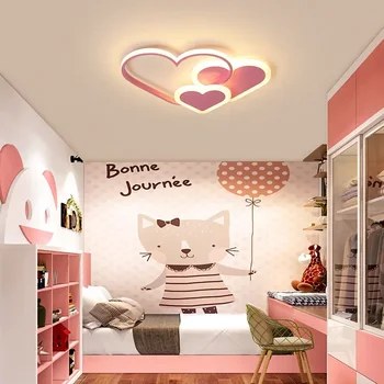 Iskandinav beyaz bulut aşk yıldız tasarım LED tavan ışık ev aletleri yatak odası için lamba ev dekor çocuk odası sıcak romantik fikstür