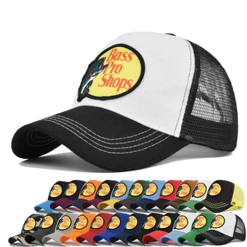 Işlemeli Beyzbol Bas Dokuma Etiket Doruğa Örgü Donatılmış Kap Kavisli Ağız Yaz güneş şapkası