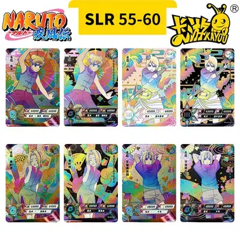 Kayou NARUTO SLR Serisi 55-60 Haruno Sakura Kaya Lee Uchiha Sasuke Anime Karikatür oyuncak Damgalama toplama kartları noel hediyesi