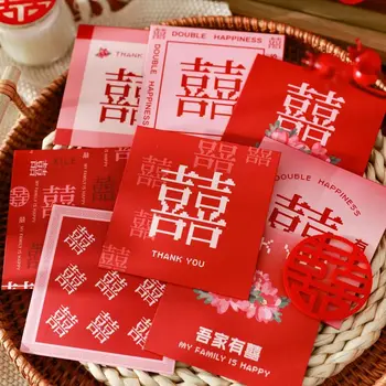 Kişilik Küçük Şanslı Tebrik Oyunu Doğum Günü Hareketli Kutlamak Evlilik Hongbao Para Cebi Nimet Çanta Kırmızı Zarf
