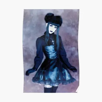 Malice Mizer Mana Sama Gotik Lolita Önlük Posteri Odası Resim Boyama Duvar Eski Dekorasyon Ev Baskı Sanat Komik Hiçbir Çerçeve