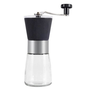 Manuel Kahve Değirmeni Taşınabilir El Kahve Çekirdeği Değirmeni Espresso Kahve Çekirdeği Araçları Ev Ofis İçin Traveling160ml