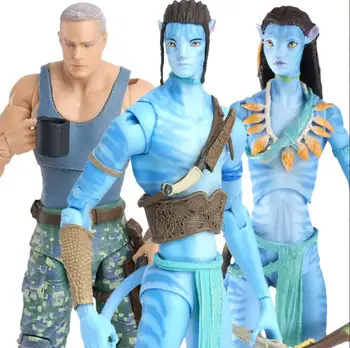 Mcfarlane Avatar Film Koleksiyon Jake Sully Neytiri Albay Miles Quaritch Aksiyon Figürleri Oyuncaklar