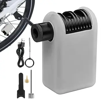 Mini Elektrikli hava pompası Taşınabilir bisiklet lastiği Şişirme Elektrikli hava pompası Şarj Edilebilir Kompresör Lastik Şişirme Bisiklet Pompası