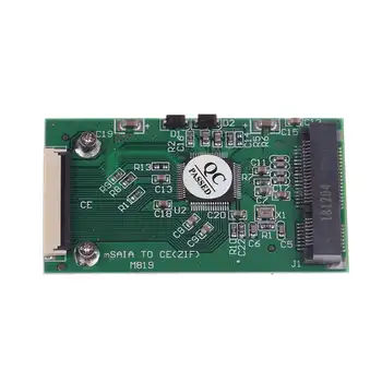 Mini Msata Pcı-E 1.8 İnç Ssd 40 Pin Zıf Ce Kablo Adaptörü Dönüştürücü Kartı