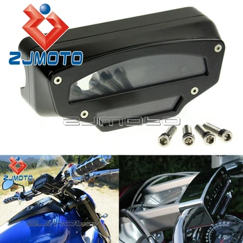 Motosiklet Siyah Tach Takometre Konut Ölçer Ölçer Kapak Özel Suzuki Bulvarı M109 M109R M109LE M109N 2006-2019 CA4333