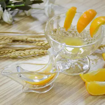 Mutfak Ev Kayma Aracı Basın Sıkmak Meyve Mini Manuel Sıkacağı Kuş Şekli Şeffaf Taşınabilir Portakal Limon Manuel Sıkacağı