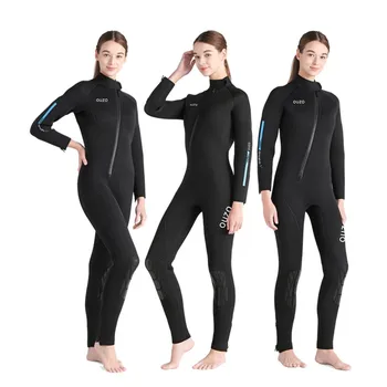 Neopren dalgıç kıyafeti 5mm Erkek Kadın Rahat Wetsuit sörf kıyafeti Tüplü Tek Parça dalgıç kıyafeti Mayo Serbest Dalış Mayo