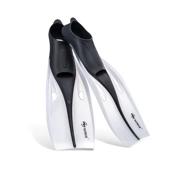 Profesyonel Tüplü Dalış Yüzgeçleri Yetişkin Ayarlanabilir Yüzme Ayakkabı Silikon Uzun Dalgıç Şnorkel Dalış Tüplü Palet
