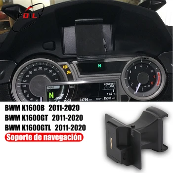 Soporte para teléfono amortiguador de motocicleta, para accesorios de soporte de carga BMW K1600BUSB, K1600GT, K1600GTL, 2011-20