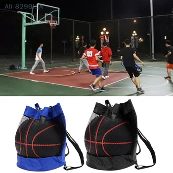 Spor Basketbol Sırt Çantası omuzdan askili çanta basketbol potası ağı Çantası Voleybol Futbol saklama çantası Eğitim Aksesuarları