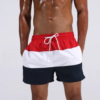 Yaz Plaj Bard kısa pantolon erkek mayoları Erkekler İçin Erkek Yüzmek Şort Plaj Koşu Seksi Mayolar Voleybol Erkek İç Çamaşırı