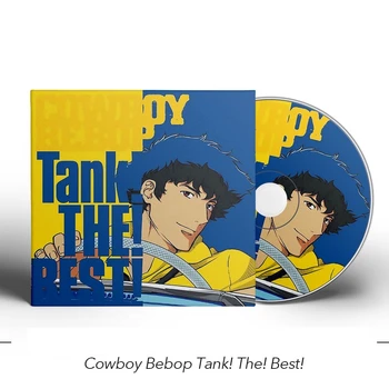Yeni Anime Kovboy Bebop Faye Sevgililer Başak Spiegel Cosplay Disk CD Yoko Kanno En İyi Albüm Aksesuarları Prop Hediyeler Koleksiyonu