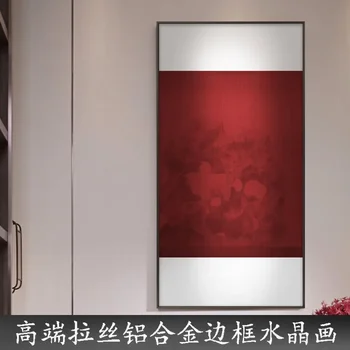 Yeni Çin kırmızı dekoratif boyama yumuşak model odası Mavi Giriş Koridor Çok Bağlantı Taihu Asılı Duvar tarzı duvar dekor