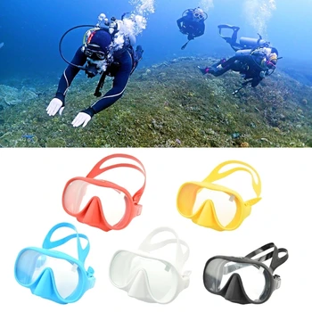 Yetişkin Tüplü dalış maskesi Silikon Dalış Gözlüğü Yüzme Ekipmanları Sualtı Tüplü Dalış Gözlük Maske Yüzme Araçları