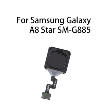 org Ev Düğmesi Parmak Izi sensör esnek kablo Samsung Galaxy A8 Yıldız SM-G885