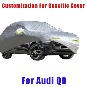 Audi için Q8 Dolu önleme kapağı otomatik yağmur koruması, çizilmeye karşı koruma, boya soyma koruması, araba Kar önleme