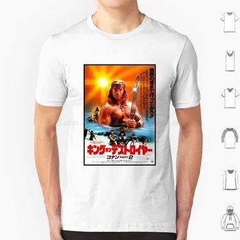 Conan Destroyer-Japon T Shirt Büyük Boy %100 % Pamuk Conan Destroyer Ve Dnd Conan Barbar Conan Grace Jones