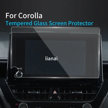Ekran Koruyucu Temperli Cam koruyucu film Carplay Dash Panel Medya Video Araba İç Aksesuarları TOYOTA Corolla 2024 İçin
