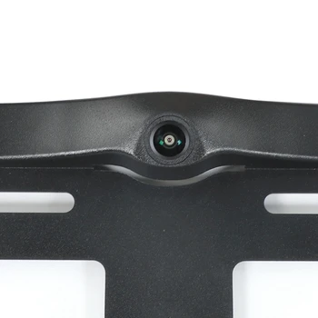 Evrensel Araba Ön Tampon Plaka Braketi Desteği Montaj Çerçevesi Ön Görüş Kamerası