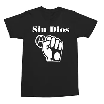 Günah Dios 'direnç' Gömlek Punk Kabuk İspanyolca