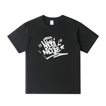 Nicki Nicole T-shirt ALMA Albümü Merch Crewneck Kısa Kollu Streetwear Tee Kadın Erkek Hip Hop Rapçi Moda Giyim