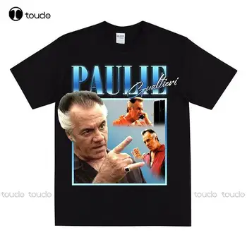 Paulie Gualtieri Ev T-Shirt, Paulie Gelen Sopranos, Komik Paulie Gualtieri T Shirt Dijital Baskı Tee Gömlek Özel Hediye