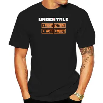 Undertale T gömlek oyun T-Shirt erkek kadın Tshirt giyim Unisex moda Tee