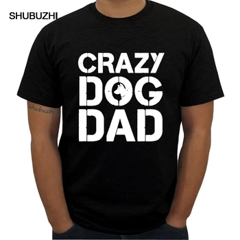 Çılgın Köpek Baba erkek t-shirt pamuk yaz moda serin lüks marka o-boyun t gömlek kaya tshirt homme